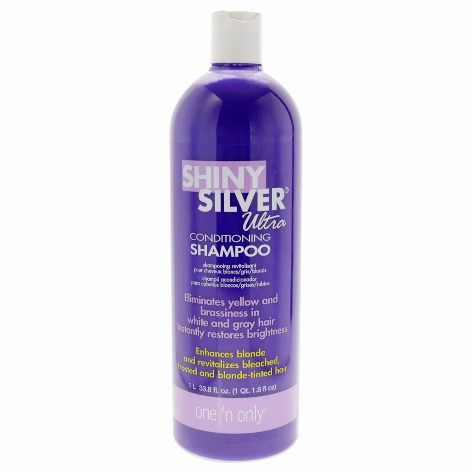 One 'n Only Shiny Silver Ultra Conditioning Shampoo Shampoo Unisex 33.8 oz