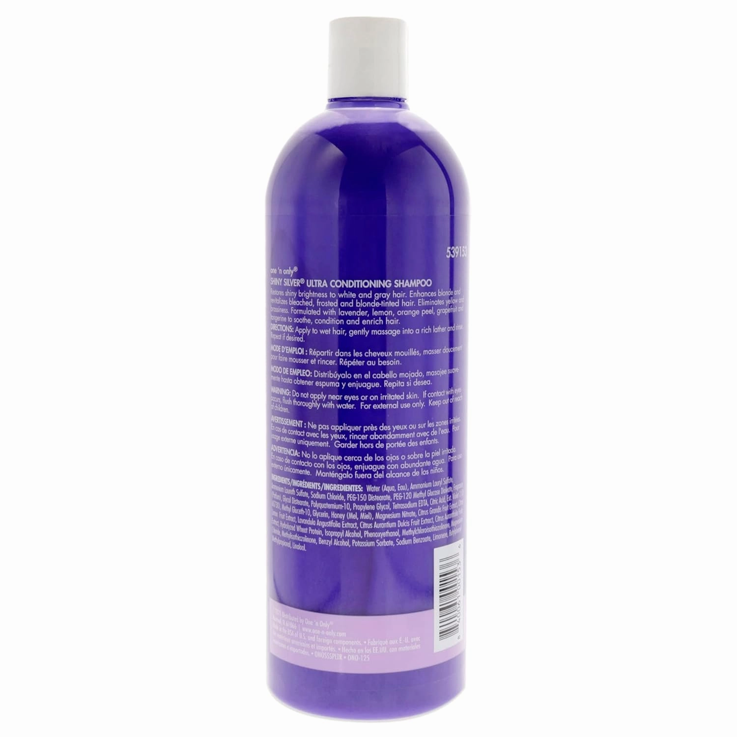 One 'n Only Shiny Silver Ultra Conditioning Shampoo Shampoo Unisex 33.8 oz