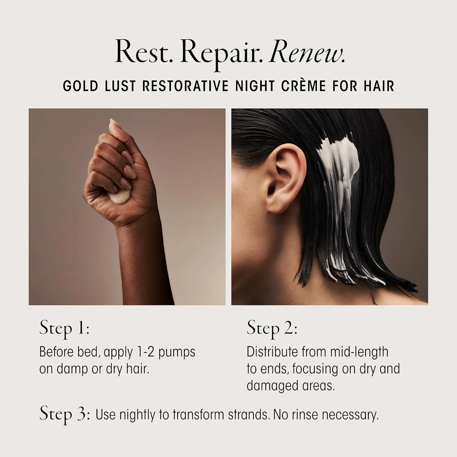 ORIBE Gold Lust Restorative Night Crème for Hair