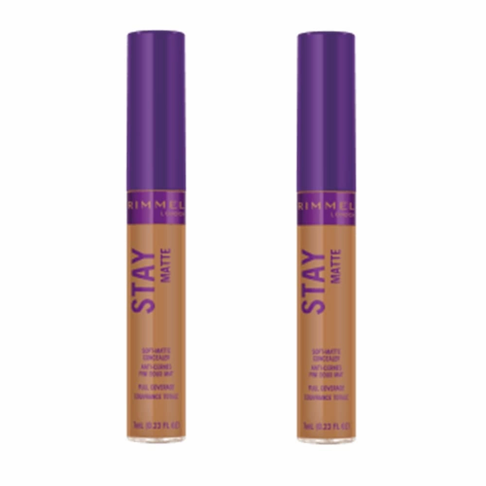 Pack of 2 Rimmel Stay Matte Concealer, Bronze 360