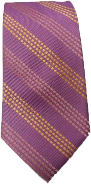 Pink Stripes Wall Street Silk Tie
