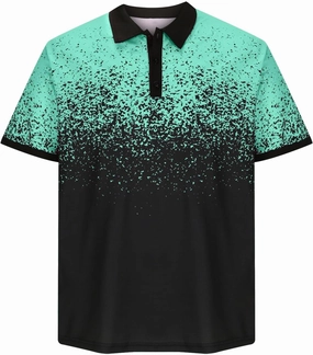 Polo Shirts for Men Classic Fit Short Sleeve Tops Fashion Color Block Golf Shirts Performance Workout Tshirts