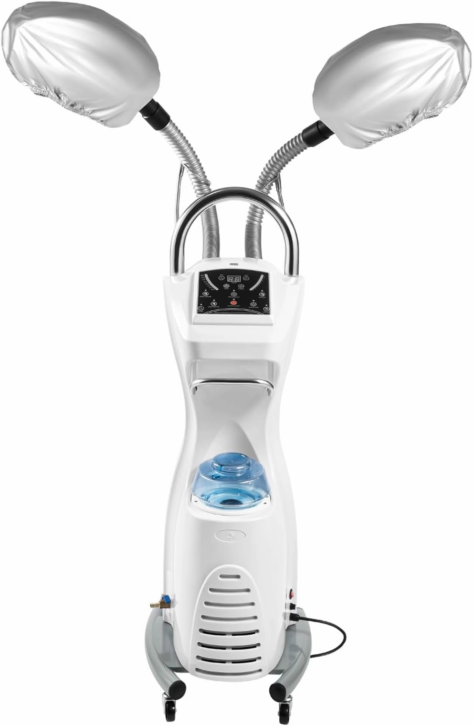 Professional Hair Steamers for Salon Use, 7 in 1 Professional Freestanding Salon Dryer with Rolling Base, Timer, Temperature and Steam Control, 650W 110V for Deep Conditioning, Color Processor