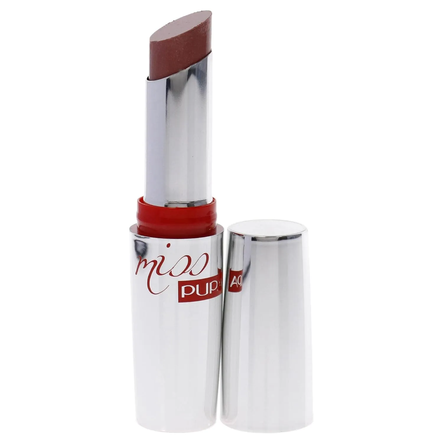 Pupa Milano Miss Milano Lipstick - Creamy, Ultra Pigmented Color For Lips - Nourishing Formula - Crystal-Effect Lipstick - Ultimate Boost Of Volume And Hydration - 110 Nude Vibes - 0.071 OZ