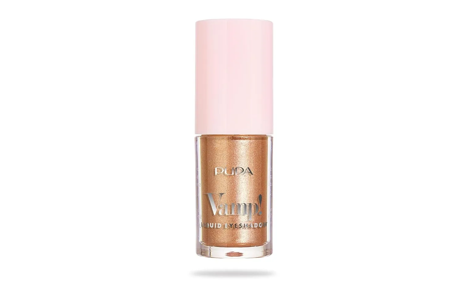 Pupa Milano Vamp! Liquid Eyeshadow - Shimmer Finish, Ultra-Adherent, and Lightweight - Ophthalmologically Tested - 006 Bronze - 0.13 oz