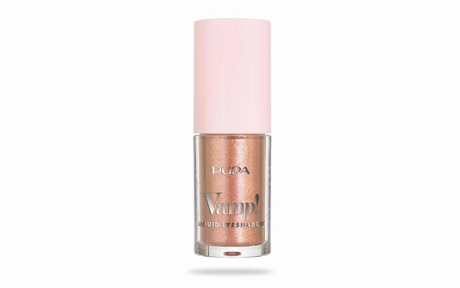 Pupa Milano Vamp! Liquid Eyeshadow - Shimmer Finish, Ultra-Adherent, and Lightweight - Ophthalmologically Tested - 008 Copper - 0.13 oz