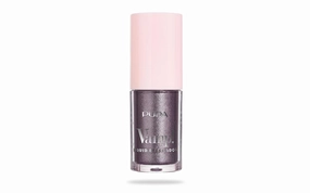 Pupa Milano Vamp! Liquid Eyeshadow - Shimmer Finish, Ultra-Adherent, and Lightweight - Ophthalmologically Tested - 012 Anthracite - 0.13 oz
