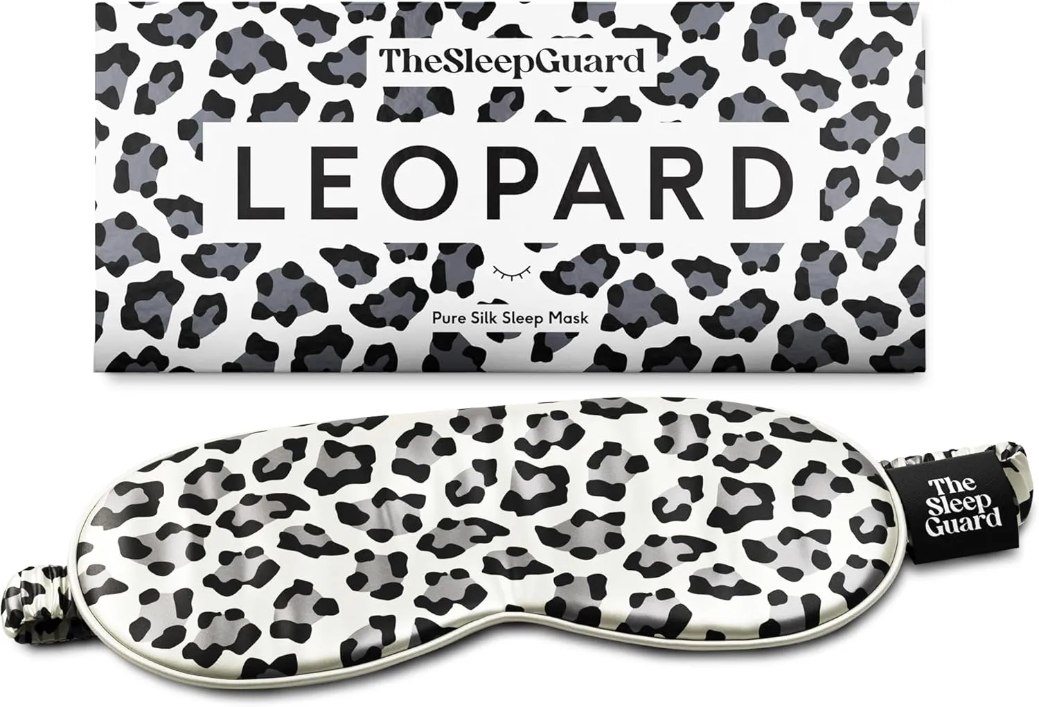 Pure Silk Sleep Mask [100% 6A Mulberry Silk, 22 Momme] Light Blocking Travel Essentials. Eye Masks for Sleeping. Black Oeko-Tex Blindfold. Eye Covers for Men & Women
