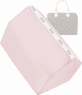 Purse Pillow for LV Speedy Nano16/20/25/30/35/45,Memory Foam Shaper Insert,Silky Bag Pillow for Luxury Handbag Tote(Speedy45,Pink)