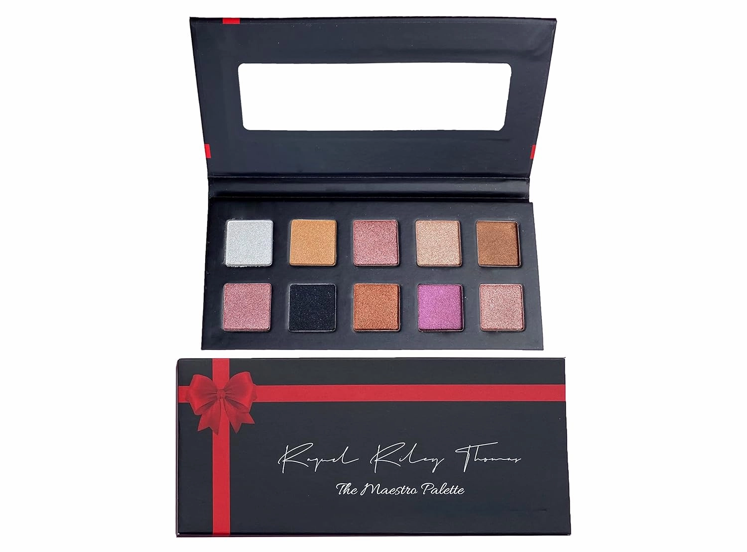 Raquel Riley Thomas RRTBeauty Maestro Deep Pigmented 10 Color Eyeshadow (Gold Warrior Palette)