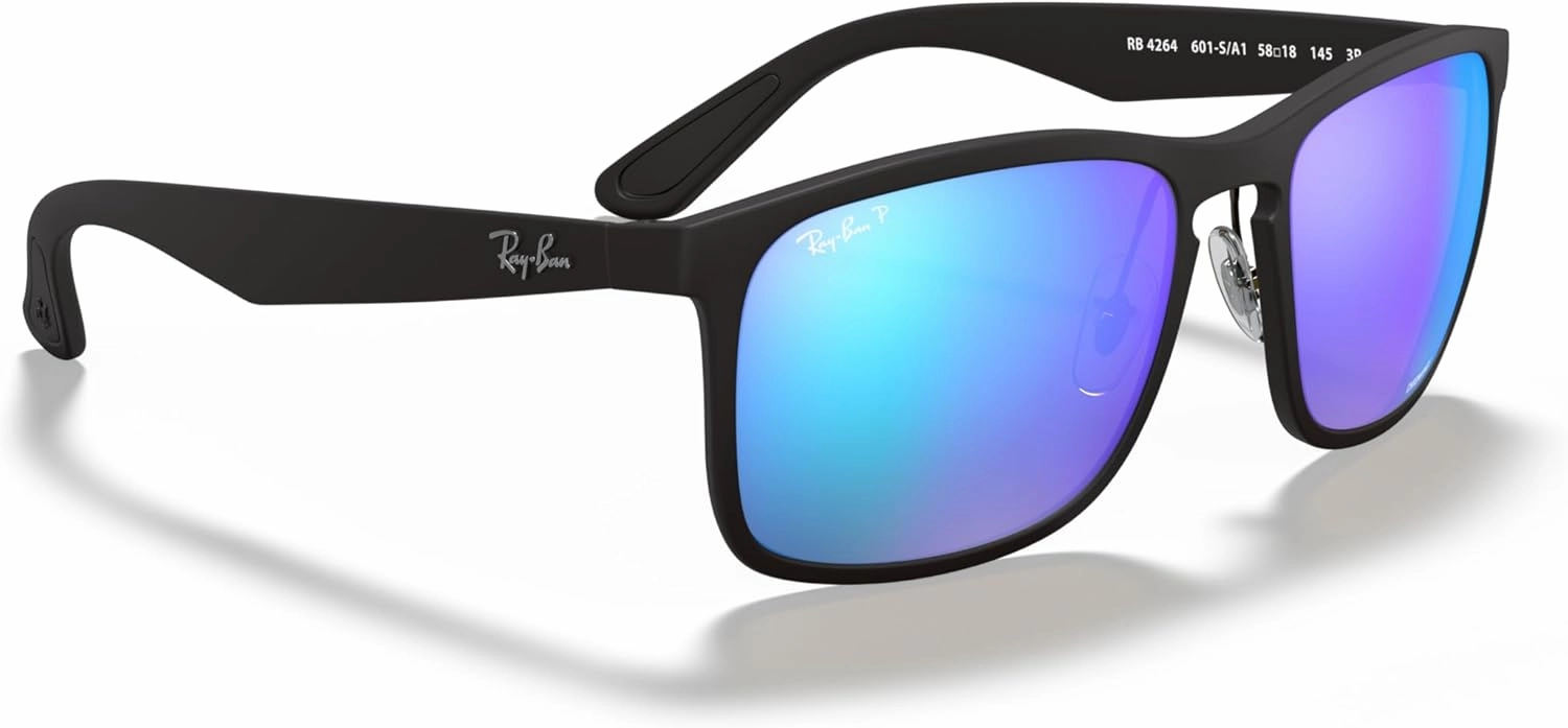 Ray-Ban Men's Rb4264 Chromance Square Sunglasses