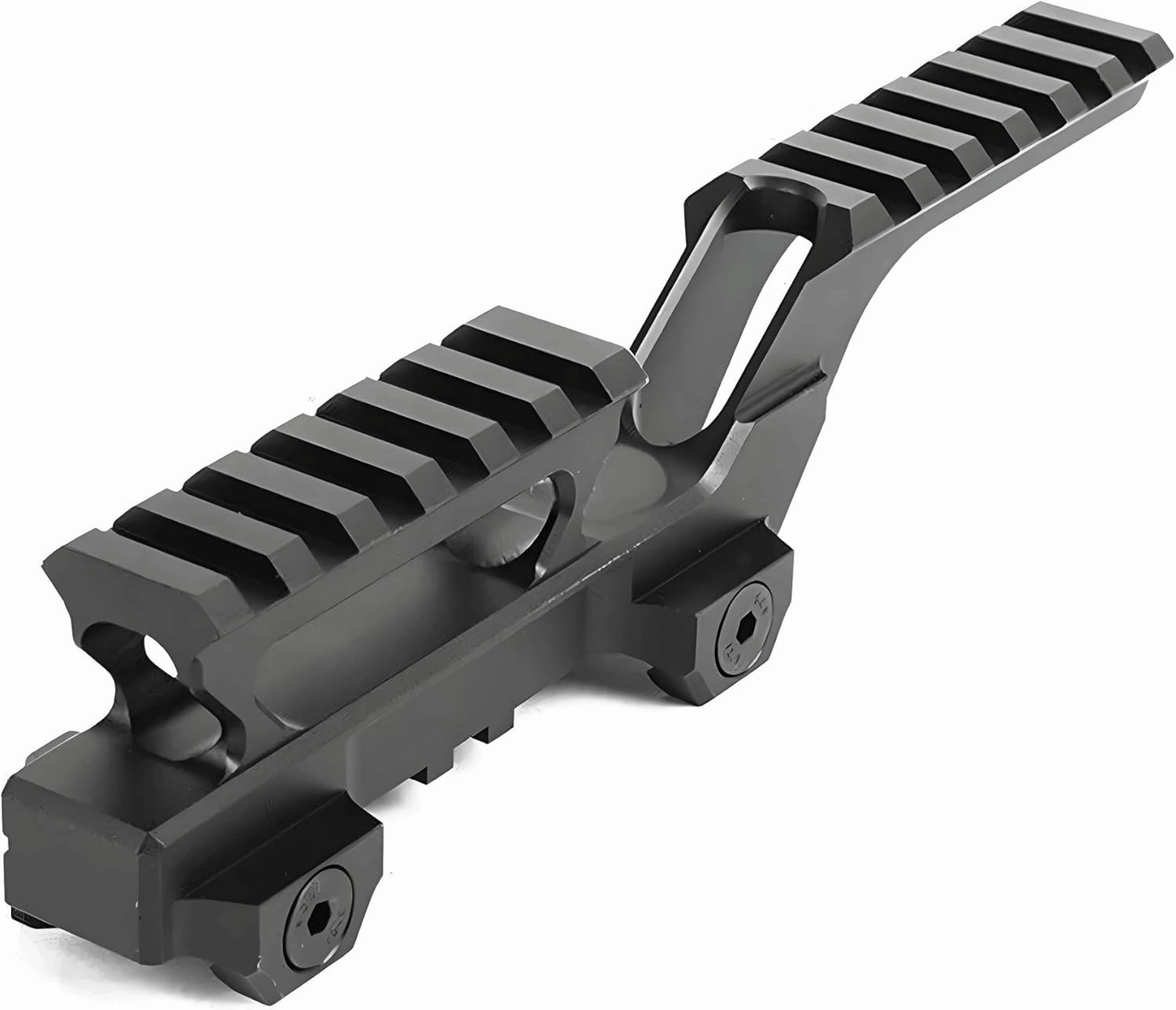 Red Dot Riser Mount Tactical Group Type HY Mount for Holographic Sight Riser Mount Combo Mount Base Picatinny Rail Riser Scope Mount for T1 T2 Optic Sight Black