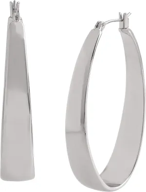 ROBERT LEE MORRIS Oval Hoop Earrings