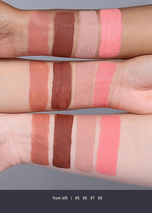 Santee Matte Liquid Lipstick- Nudes