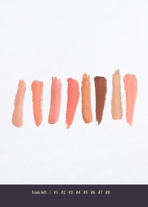 Santee Matte Liquid Lipstick- Nudes