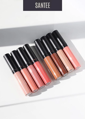 Santee Matte Liquid Lipstick- Nudes