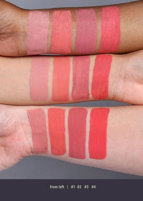 Santee Matte Liquid Lipstick- Nudes