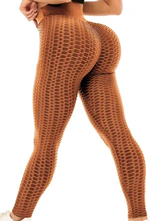Scrunch Butt Lifting Workout Leggings for Women High Waisted Yoga Pants Tummy Control Gym Booty Textured Tights
