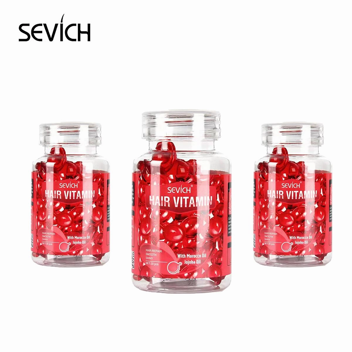Sevich Hair Treatment Serum - No Rinse With Argan Macadamia Avocado Oils - Vitamins A C E Pro B5 - Conditioner For Women & Men Haircare Fragrance Smooth Silky Gift