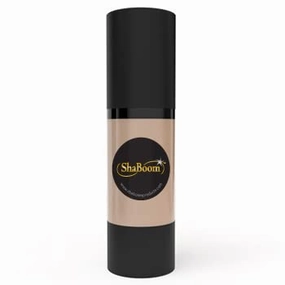 ShaBoom Beauty Natural Moisturizing Jojoba Liquid Foundation, Paraben, Fragrance, and Cruelty Free (Cafe Beige)