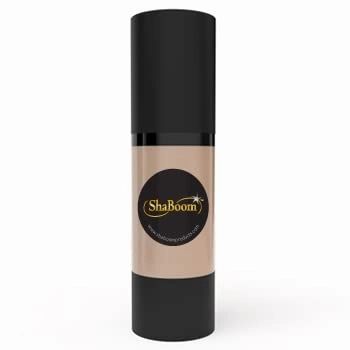 ShaBoom Beauty Natural Moisturizing Jojoba Liquid Foundation, Paraben, Fragrance, and Cruelty Free (Chestnut)