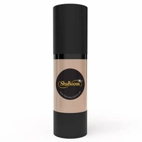 ShaBoom Beauty Natural Moisturizing Jojoba Liquid Foundation, Paraben, Fragrance, and Cruelty Free (Chestnut)