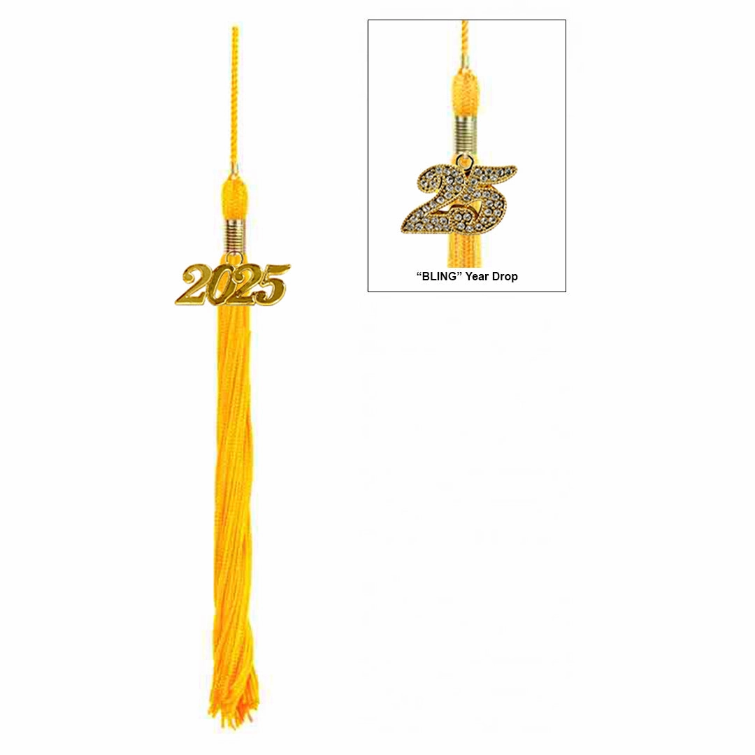 Shiny Gold Bachelors Academic Cap & Gown