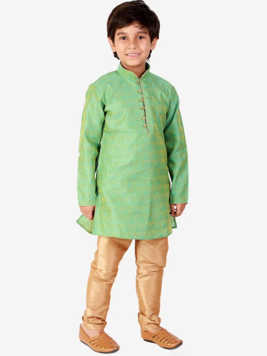 Silk Kids Kurta Set for Boys | Indian Traditional Wear | 1 To 16 Years | Pack of 1 (S-106)
