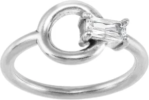 Silpada 'Doorknocker' Sterling Silver Cubic Zirconia Ring