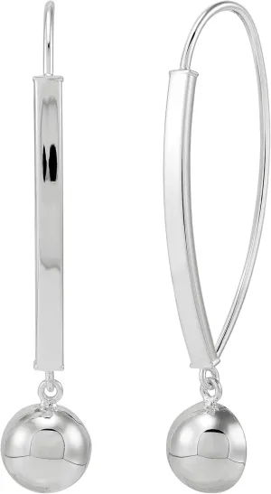 Silpada 'Pin Drop' Sterling Silver Dangle Earrings