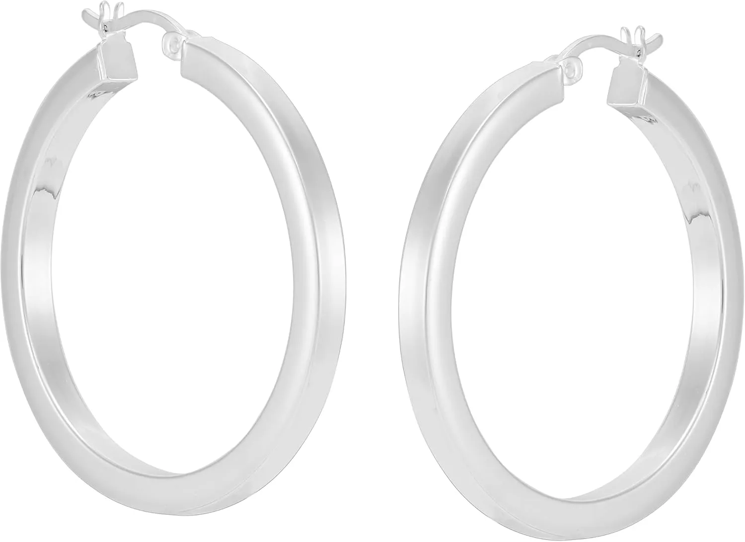 Silpada 'Rise and Shine' Tube Hoop Earrings
