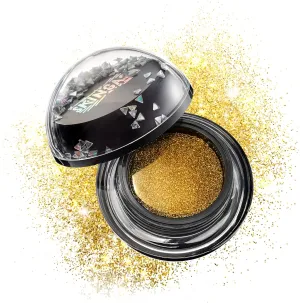 Skingasm All Over Glitter Balm - The Sexiest Sparkle - Glitter for Your Lips, Eyes, Face, Body & Hair - Cruelty- Free- Glitter Eyeshadow - Vegan Makeup -Leave The Lights On (Gold)