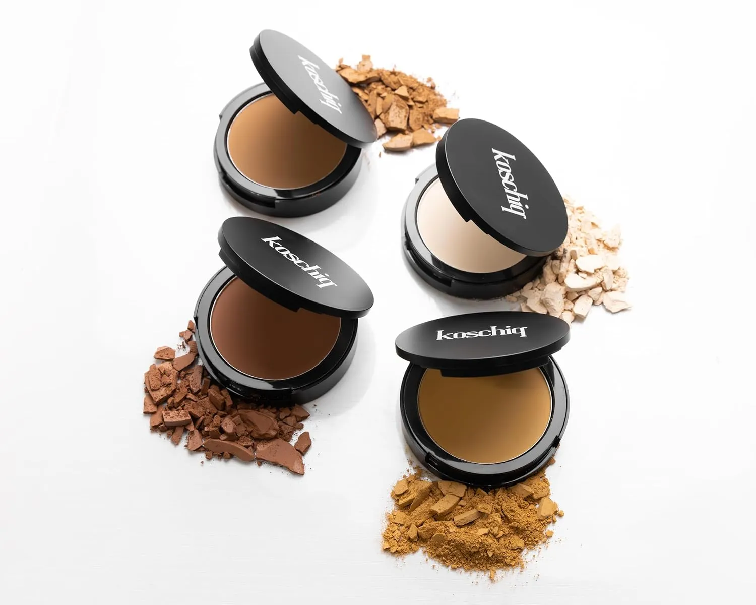 soft matte powder (K-60. Medium deep with warm golden undertone)