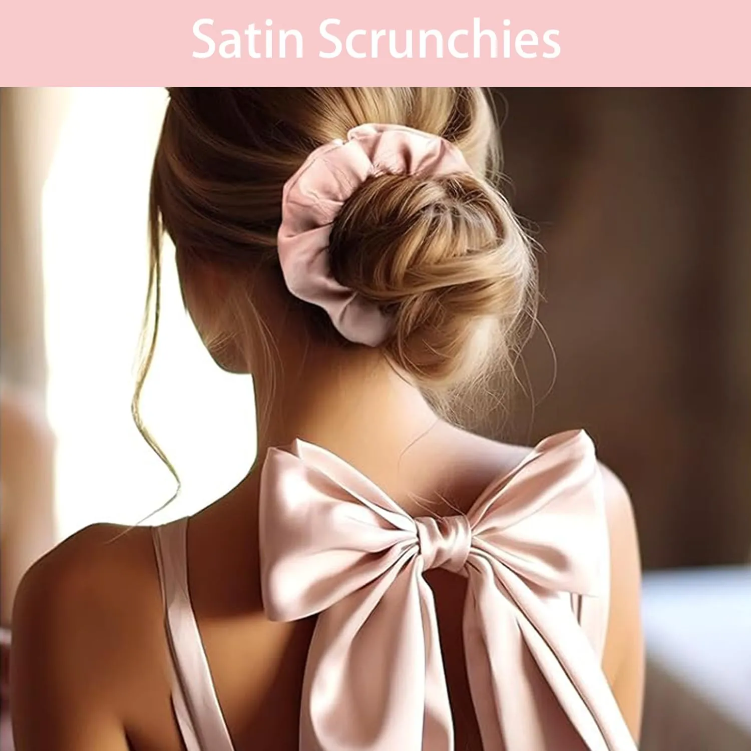 Spa Headband and Wristband Set Top Knotted Headbands Silky Satin Hair Bows Bows Hair Clip Big Hair Claw Clips Butterfly Hair Accessories Satin Silk Scrunchies Quilted Makeup Bag Blank Cards Gift Box