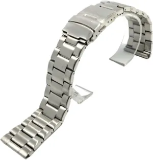 Stainless Steel Metal Watch Band 18mm-24mm Unisex Wristband Watch Accessories Suitable For Smart Watch Quartz Watch