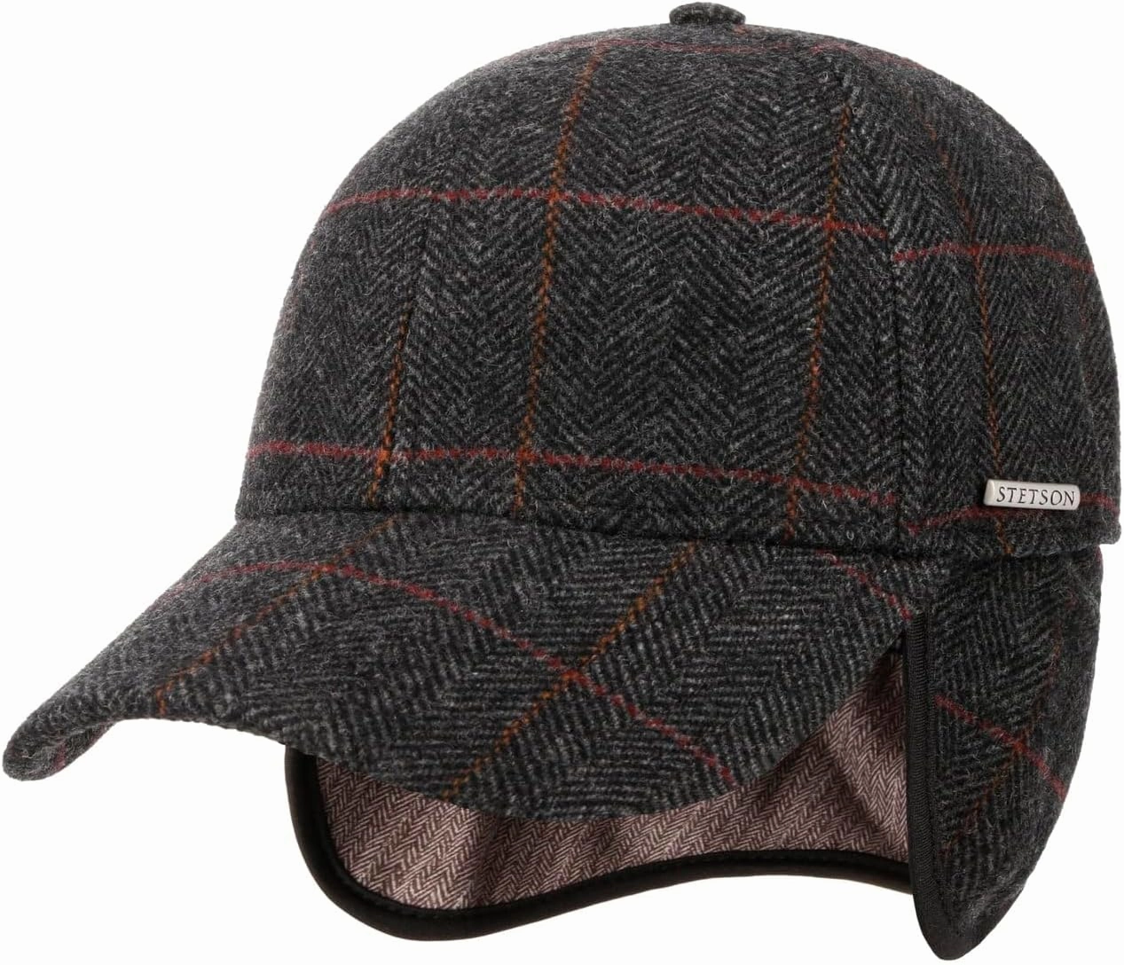 Stetson Kinty Wool Cap with Ear Flaps Men |