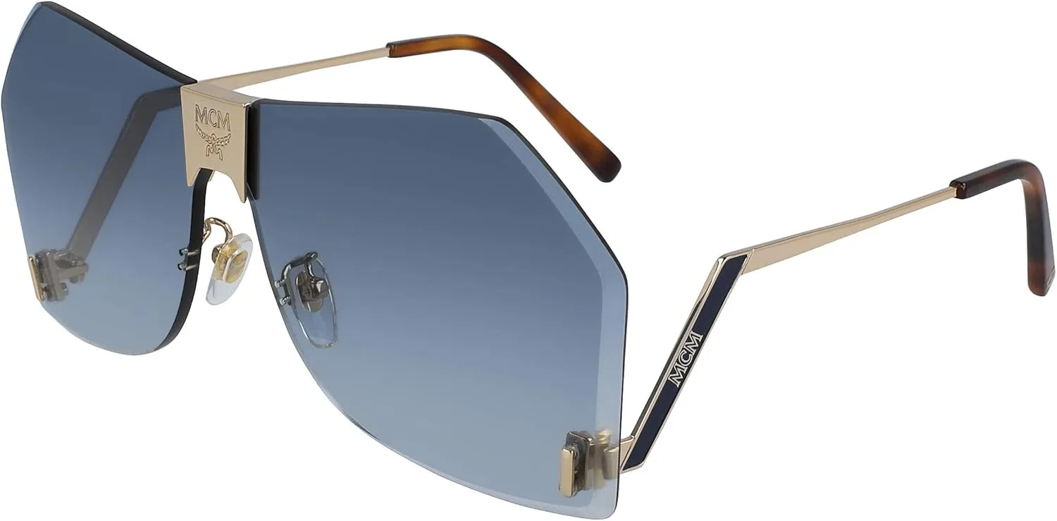 Sunglasses MCM 135 S 740 Shiny Gold/Blue
