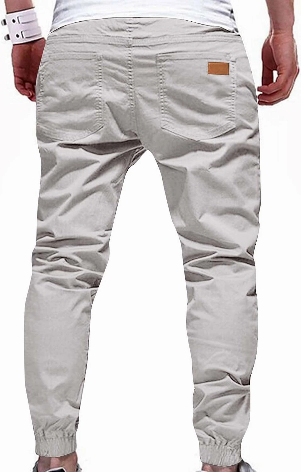 Sweatpants for Men Slim Jogging Pants Training Workout Gym Pants Running and Bodybuilding Athletic Bottom Sweatpants