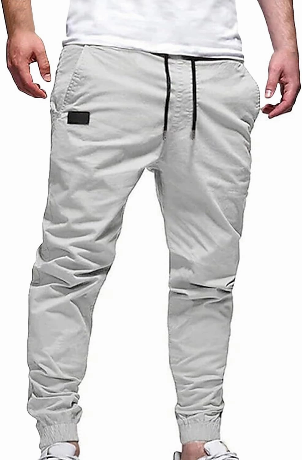 Sweatpants for Men Slim Jogging Pants Training Workout Gym Pants Running and Bodybuilding Athletic Bottom Sweatpants