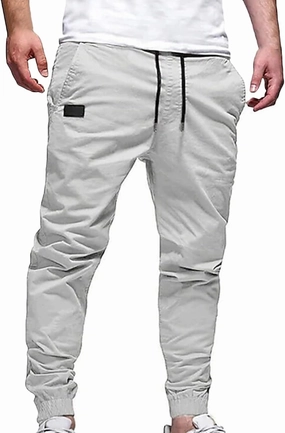 Sweatpants for Men Slim Jogging Pants Training Workout Gym Pants Running and Bodybuilding Athletic Bottom Sweatpants