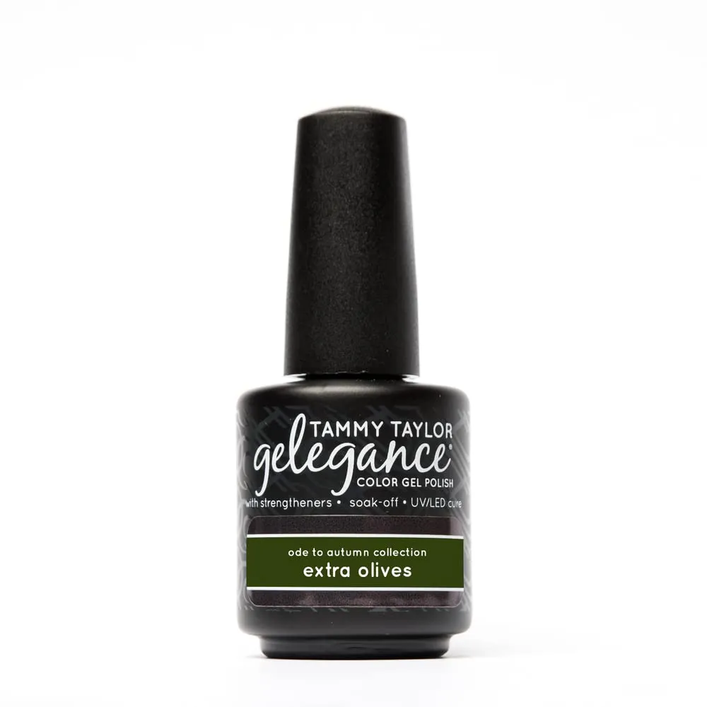 Tammy Taylor Ode To Autumn Collection | Extra Olives Gelegance Gel Polish