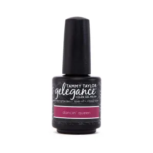 Tammy Taylor Paint the Town Burgundy | Dancin' Queen Gelegance Gel Polish