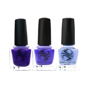 Tammy Taylor Perfect Periwinkles | No-Cure Nail Lacquer Bundle