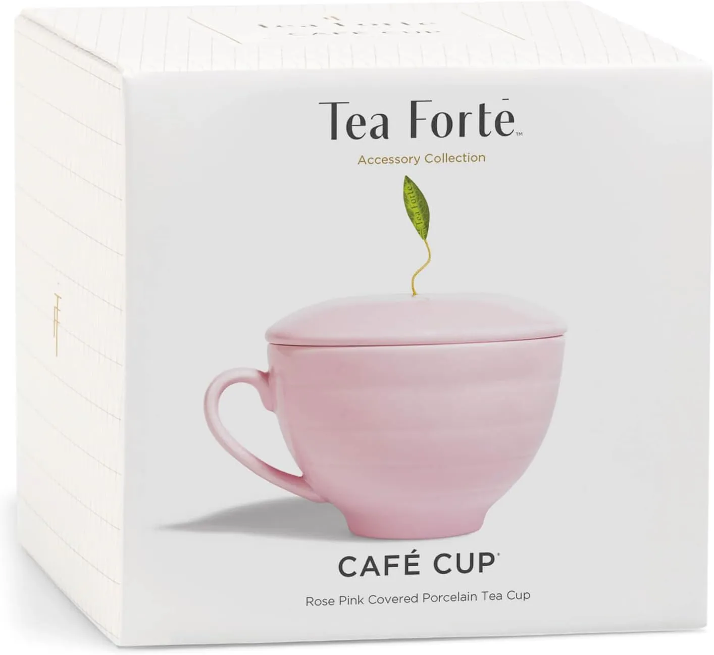 Tea Forte Porcelain Rose Pink 8oz Teacup Mug