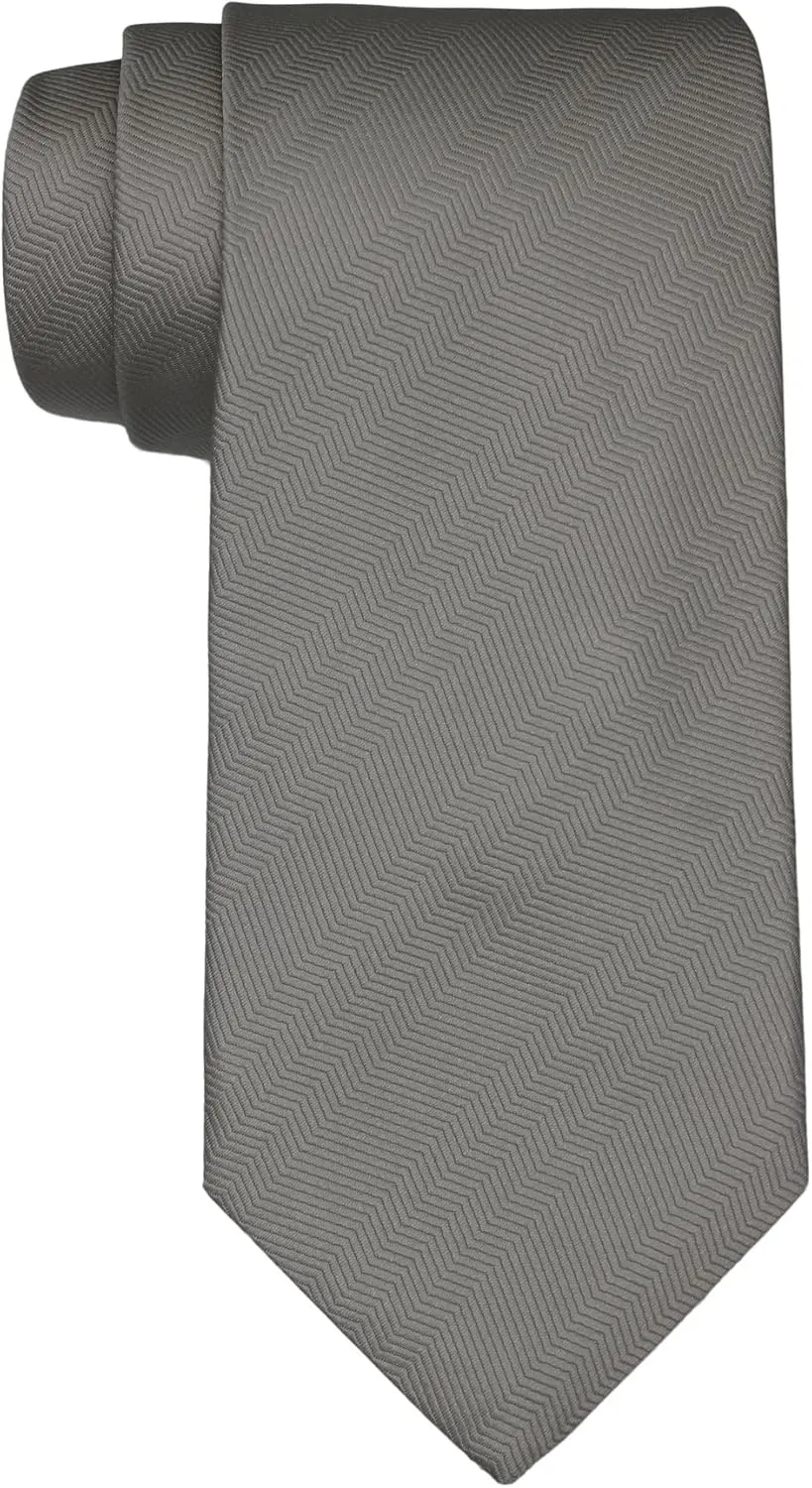 Thomas Pink Ivory Chevron Tie