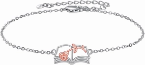 TIGER RIDER Bracelets for Women Sterling Silver Claddagh Infinity Tree of Life Daisy Bracelets Friendship Adjustable Charm Bracelet Jewelry Birthday Valentines Gifts for Mom Friends