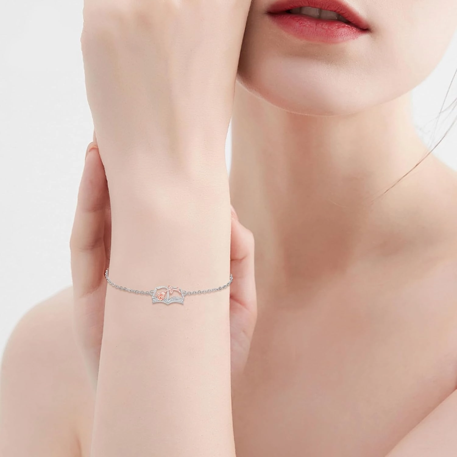 TIGER RIDER Bracelets for Women Sterling Silver Claddagh Infinity Tree of Life Daisy Bracelets Friendship Adjustable Charm Bracelet Jewelry Birthday Valentines Gifts for Mom Friends