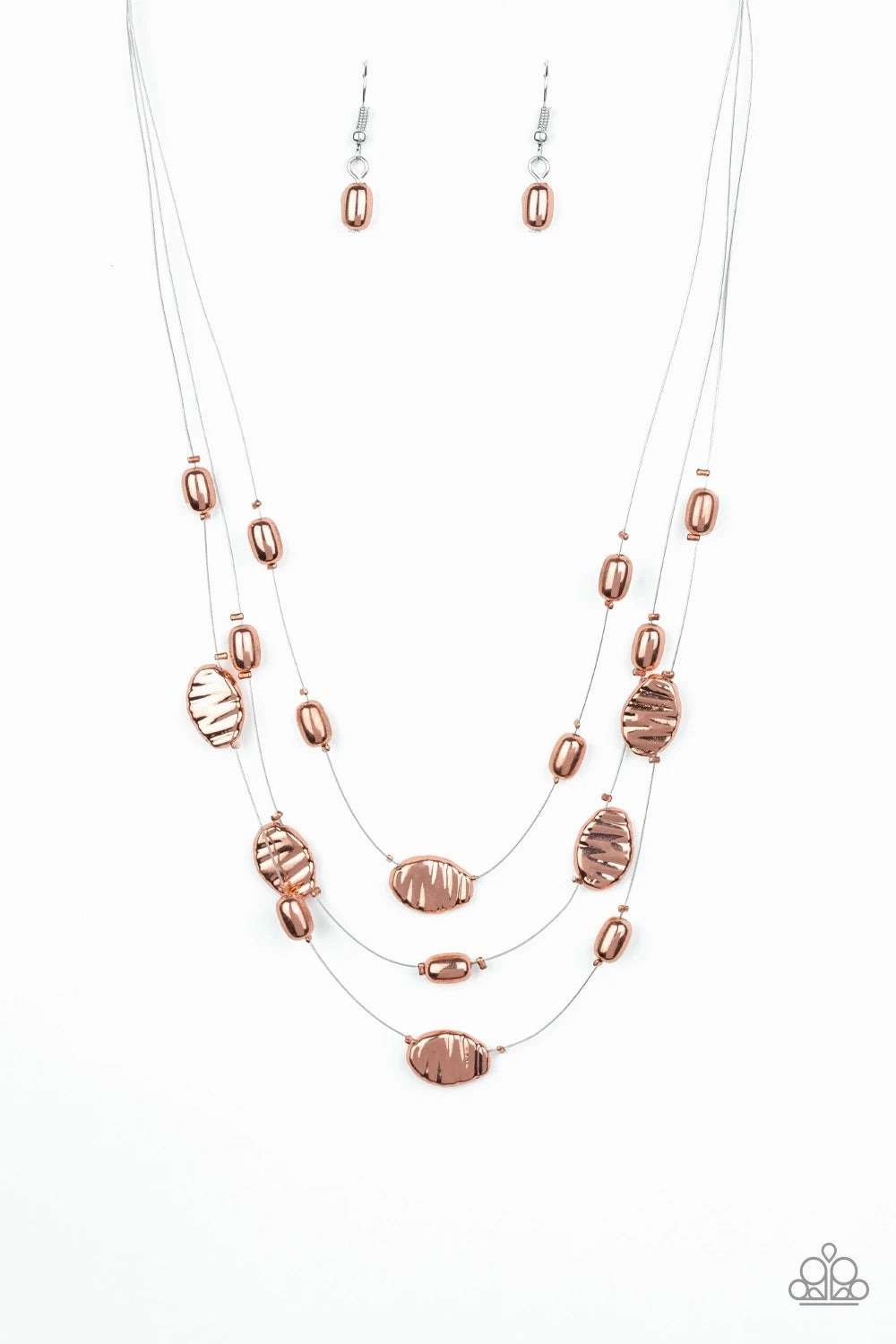 Top Zen Copper Necklace - Paparazzi Accessories