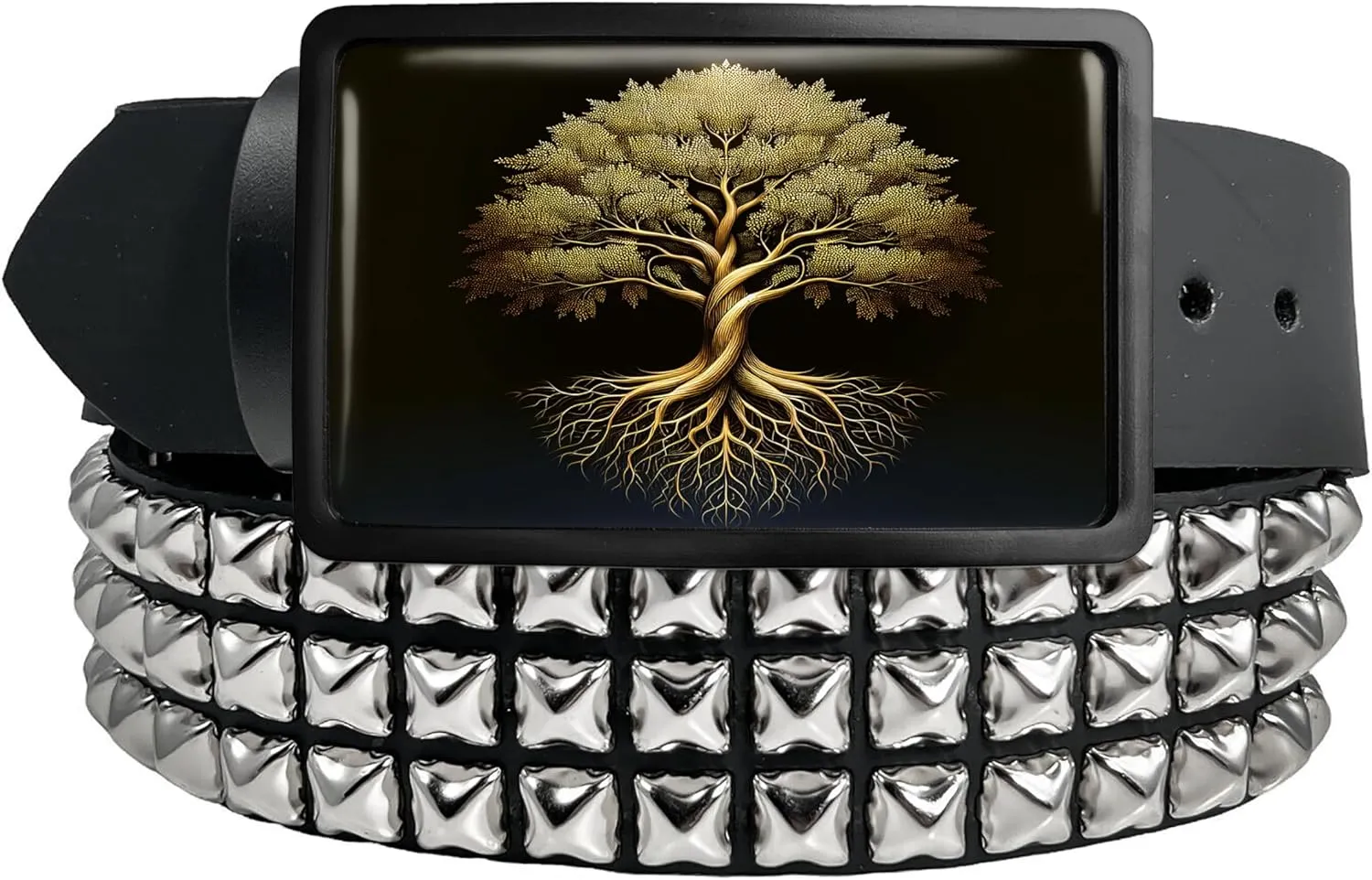 Tree of Life Belt Buckle - Celtic Irish Tree Handmade Belt Buckle - 645