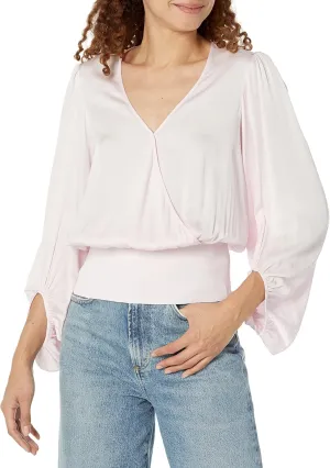 Trina Turk Women's Surplice Silk Blouse